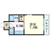 グランディール猿猴橋の間取り画像