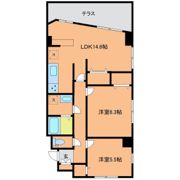 ヴィーアラッテアⅡの間取り画像