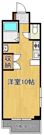 ベルガ清水の間取り画像
