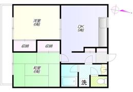 三高・サンプラザの間取り画像