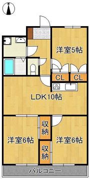 エクセル青葉台の間取り画像