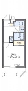 レオパレス久米Ⅱの間取り画像