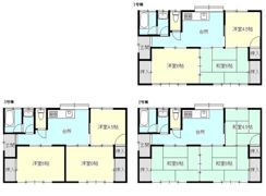 チャーミー棟高貸戸建の間取り画像