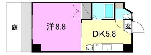 ラッセルスクエア松山市駅 A・B棟の間取り画像