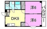 コーポレ古三津の間取り画像