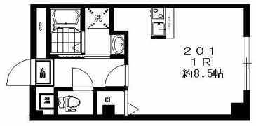 レスツオン参宮橋の間取り画像