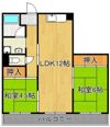 ディアライフ皇后崎の間取り画像