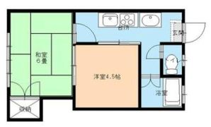 レジデンス翔の間取り画像