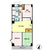 プレジール井山の間取り画像