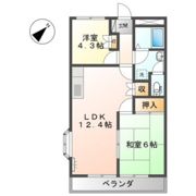 エクセレンス東野の間取り画像