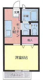 ペアシティ岩原の間取り画像