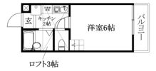 フレグランス北条の間取り画像