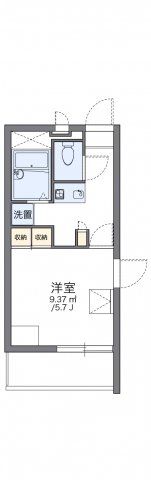 レオパレスル・レーヴの間取り画像