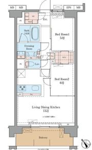 LUXENA船堀の間取り画像