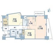 Brillia自由が丘の間取り画像