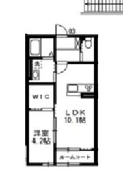 仮）万成西町アパートの間取り画像