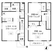スカイハイツの間取り画像