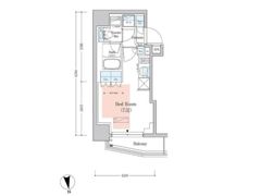 プライムアーバン品川中延の間取り画像