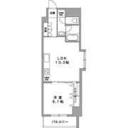 グランデュールⅡ関内の間取り画像