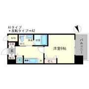 エスリード谷町六丁目の間取り画像