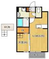 ファープレイス小倉西A棟の間取り画像