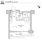 プラウドフラット戸越公園の間取り画像