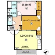 TMKホープⅠ M棟の間取り画像