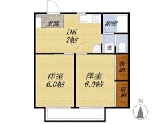 グランドヒルズの間取り画像