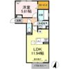 サニーハイツの間取り画像