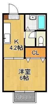 クレアール青山の間取り画像