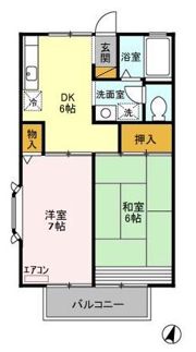 セディアメージュ浦安の間取り画像
