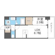 セレニテ新大阪グランデ ミリューの間取り画像