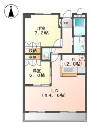 ウエスト ヒル （West Hill）の間取り画像