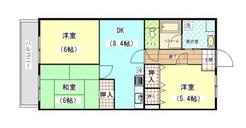 ボナールの間取り画像