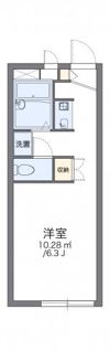 レオパレスガメダの間取り画像