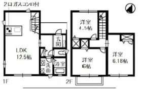 ハピネス55の間取り画像