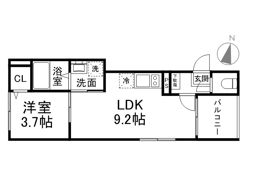 Le･Ciel湊川公園の間取り画像