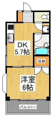 府中サンハイツの間取り画像
