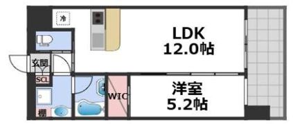 プレジオ玉造の間取り画像
