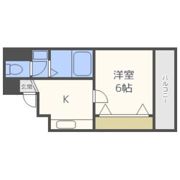 クレセール阿波座の間取り画像