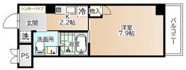 TOYOTOMi STAY Premium 梅田Ⅱの間取り画像