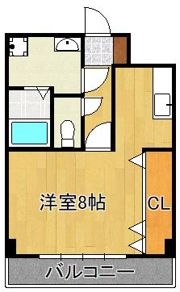 パークコート三萩野の間取り画像