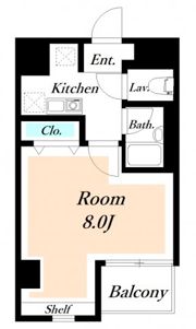 ウエストサイドの間取り画像