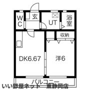 サンピュア1stの間取り画像