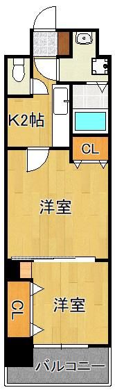 木下鉱産ビル3の間取り画像