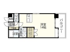 シティハイツ宇品の間取り画像
