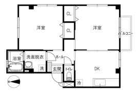 ノーブル198の間取り画像