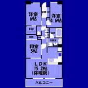 パークホームズセンター北ブランプレミアの間取り画像