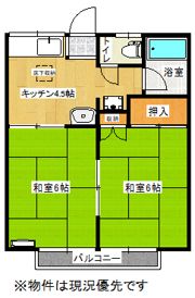 メゾンビィーズの間取り画像
