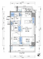 ラティエラ横濱大通り公園の間取り画像